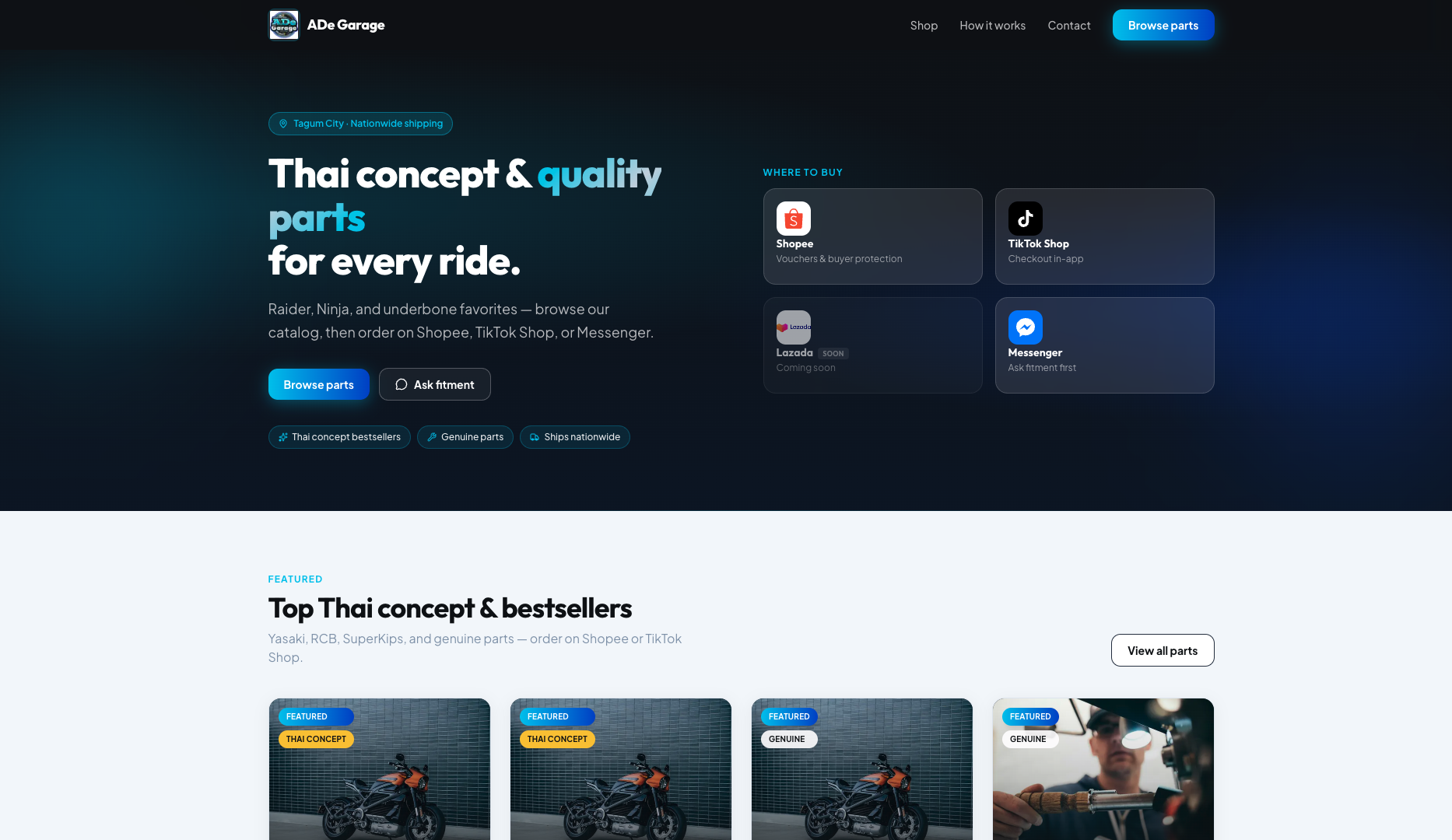 ADe Garage screenshot