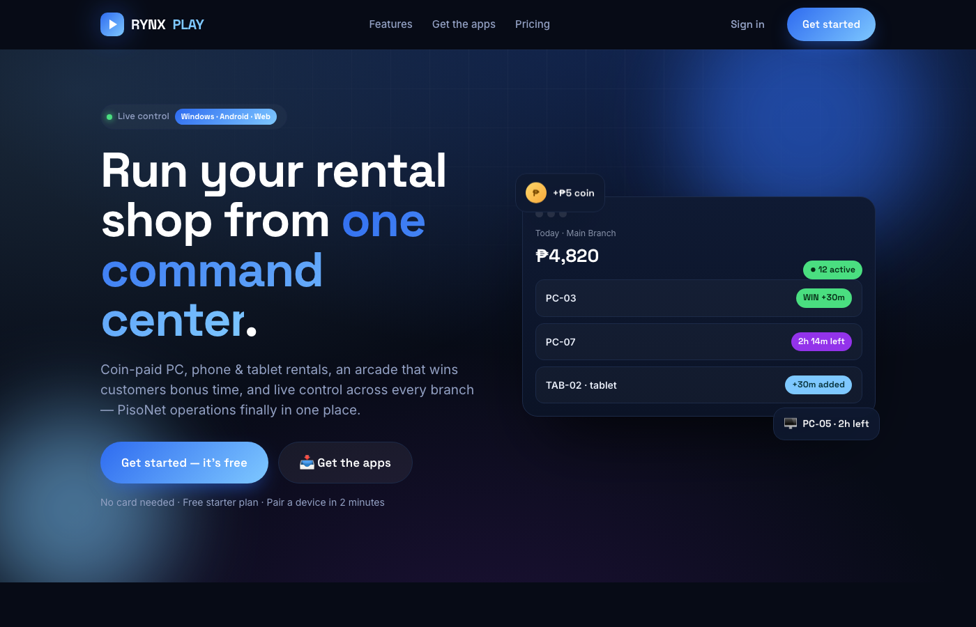 RYNXPLAY screenshot